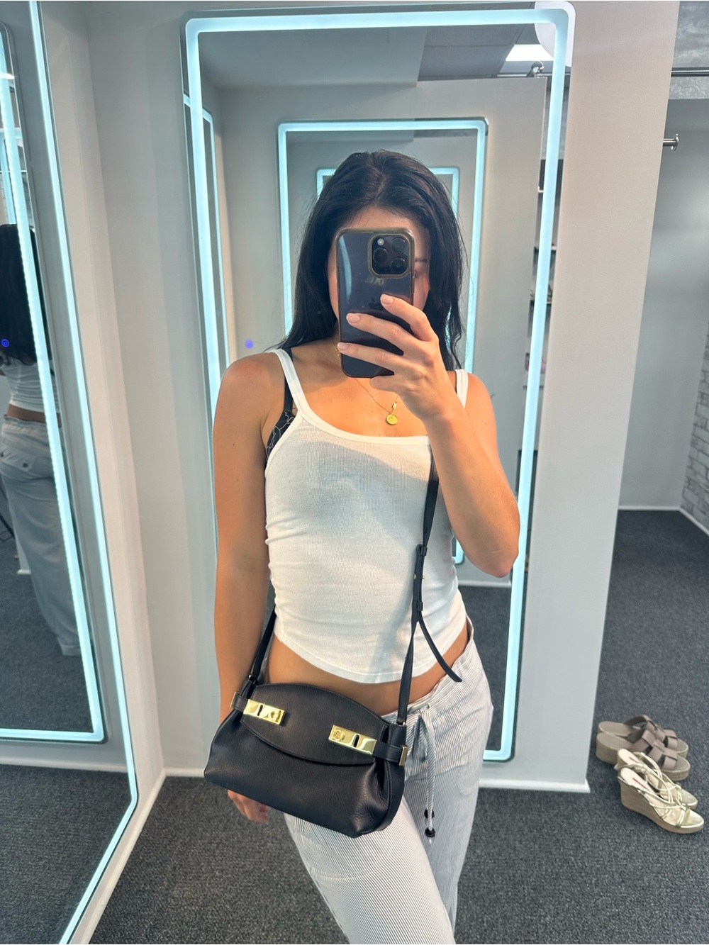 Salvatore Ferragamo Hug Soft XS Crossbody
